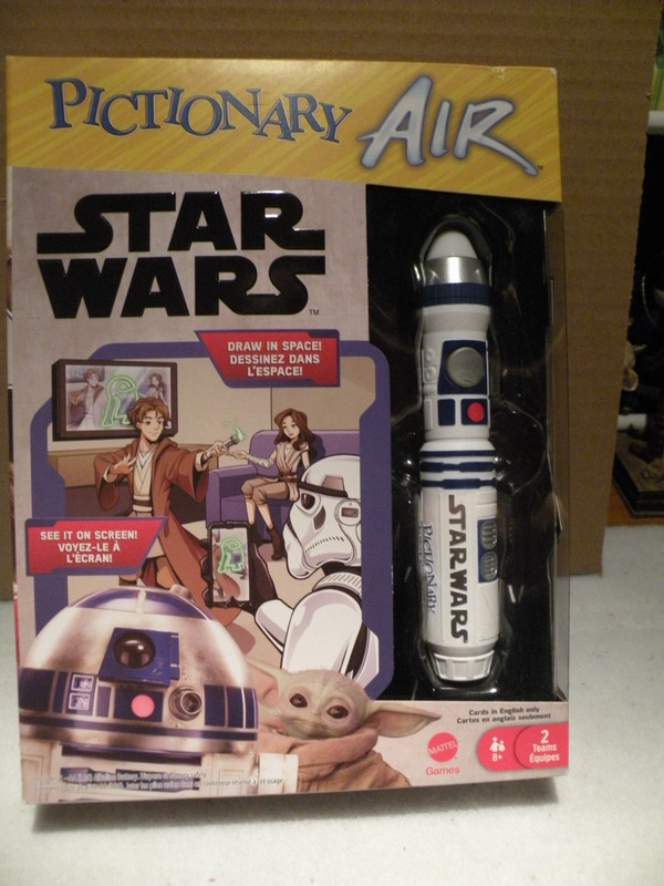 MATTEL STAR WARS PICTIONARY AIR COMPLETE