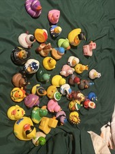 Rubber Ducks Bath Toy Set of 40 Collection Duckies