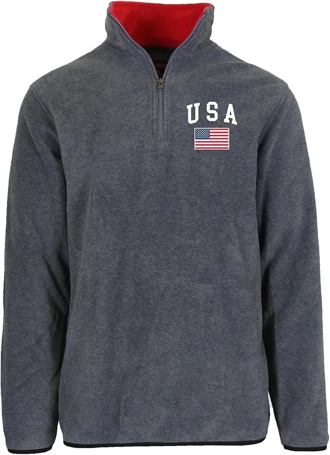 quarter zip sweatshirt products for sale | eBay
