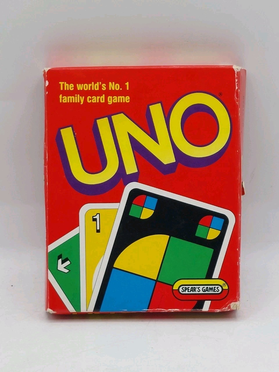 Vintage 1992 Mattel Spear’s Games Uno Card Game 5011363519608 No Instructions