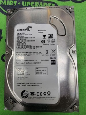 Seagate Barracuda ST250DM000 250 GB 3.5'' SATA III Internal Desktop Hard Drive