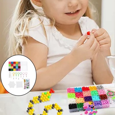 3000Pcs Sicherungsperlen-Kit mit Mustern Perler Beads für DIY Crafts