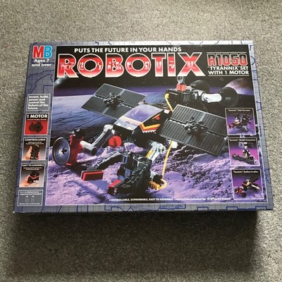 Robotix R1050 Tyrannix Set MB SciFi Boxed - Verkauf als Ersatzteile