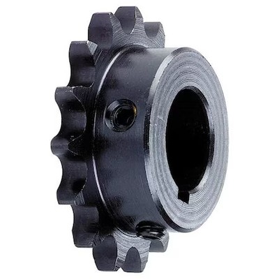 Tsubaki 50B10f-1 Single Strand Sprocket, Fixed, 50 Chain Size, 1 Bore Dia., 10