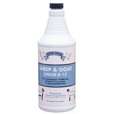 Rooster Booster B-12 Sheep And Goat Liquid 32-Ounce 038-61002