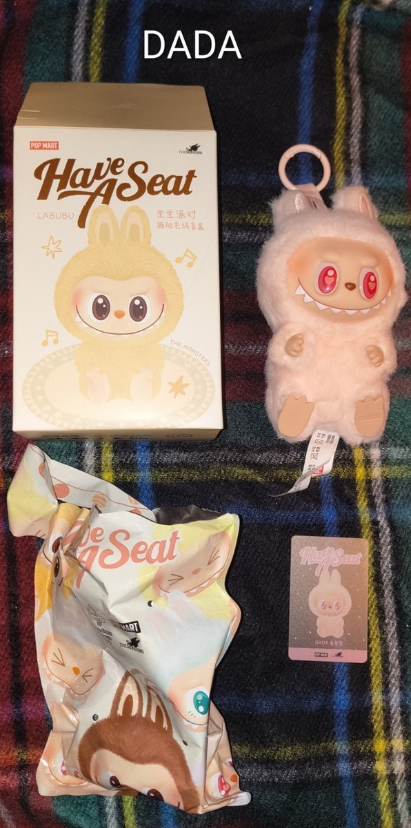 DADA Labubu Comfirmed Have A Seat AUTHENTIC Pop Mart New The