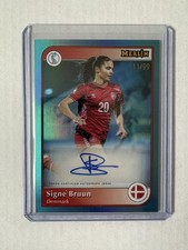 2025 Merlin UEFA Women's Euro #11/99 Signe Bruun Blue