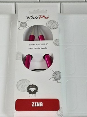 Knit Pro Zing 47138 Fixed Circular Needles US 15 / 32 Inch