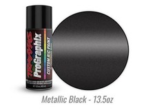 Traxxas Metallic Black ProGraphix 13.5oz Spray RC Body Paint 5075X