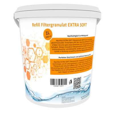EXTRA SOFT Wasserfilter Granulat Alternative zu BWT Soft Aarke Pure Clean+ Taste