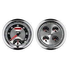 Autometer 1205 Gauge Kit 2 Pc. Quad Tachspeedo 5 American Muscle Autometer 1205 Gauge Kit 2 Pc. Quad Tachspeedo 5 American Muscle