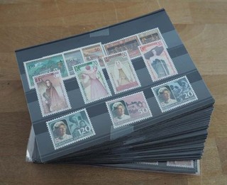 1985 Liechtenstein; 30 annate complete senza blocco nuove di zecca/MNH ME 1002