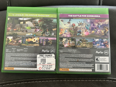 Plants Vs. Zombies Garden Warfare 1 and 2 (Xbox One 360) PvZ GW2