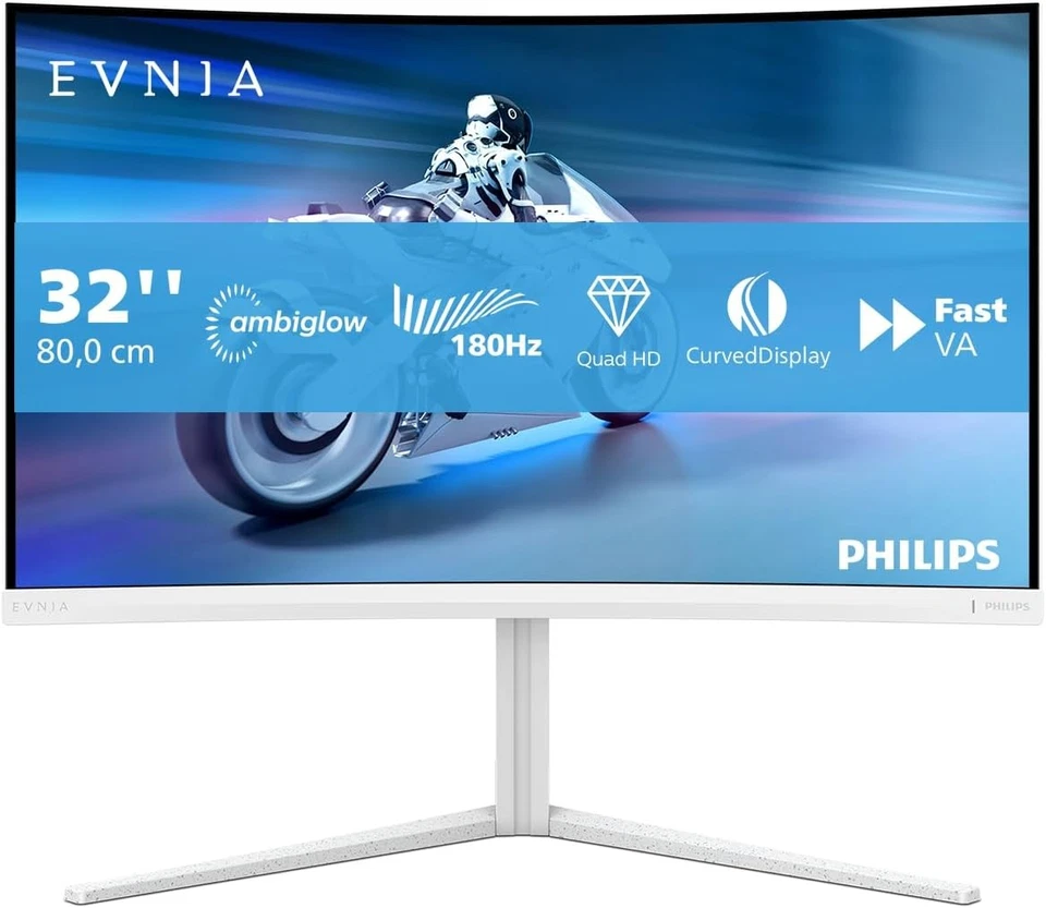 Monitor curvo para juegos Philips Evnia 32M2C5501-32 pulgadas QHD, 32 pulgadas  - Imagen 2 de 4