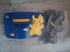 Nintendo 64 N64 Pokemon Pikachu Edition Blau Konsole Schöner Zustand "Getestet"