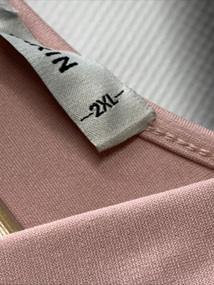 Vestido GRACE KARIN Fluido Envolvente Cuello en V Manga Larga Brillo Gasa con Cinturón - Talla 2XL Foto 4 de 4