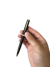 Montblanc PIX Black Ballpoint Pen With Presentation Case ENGRAVED