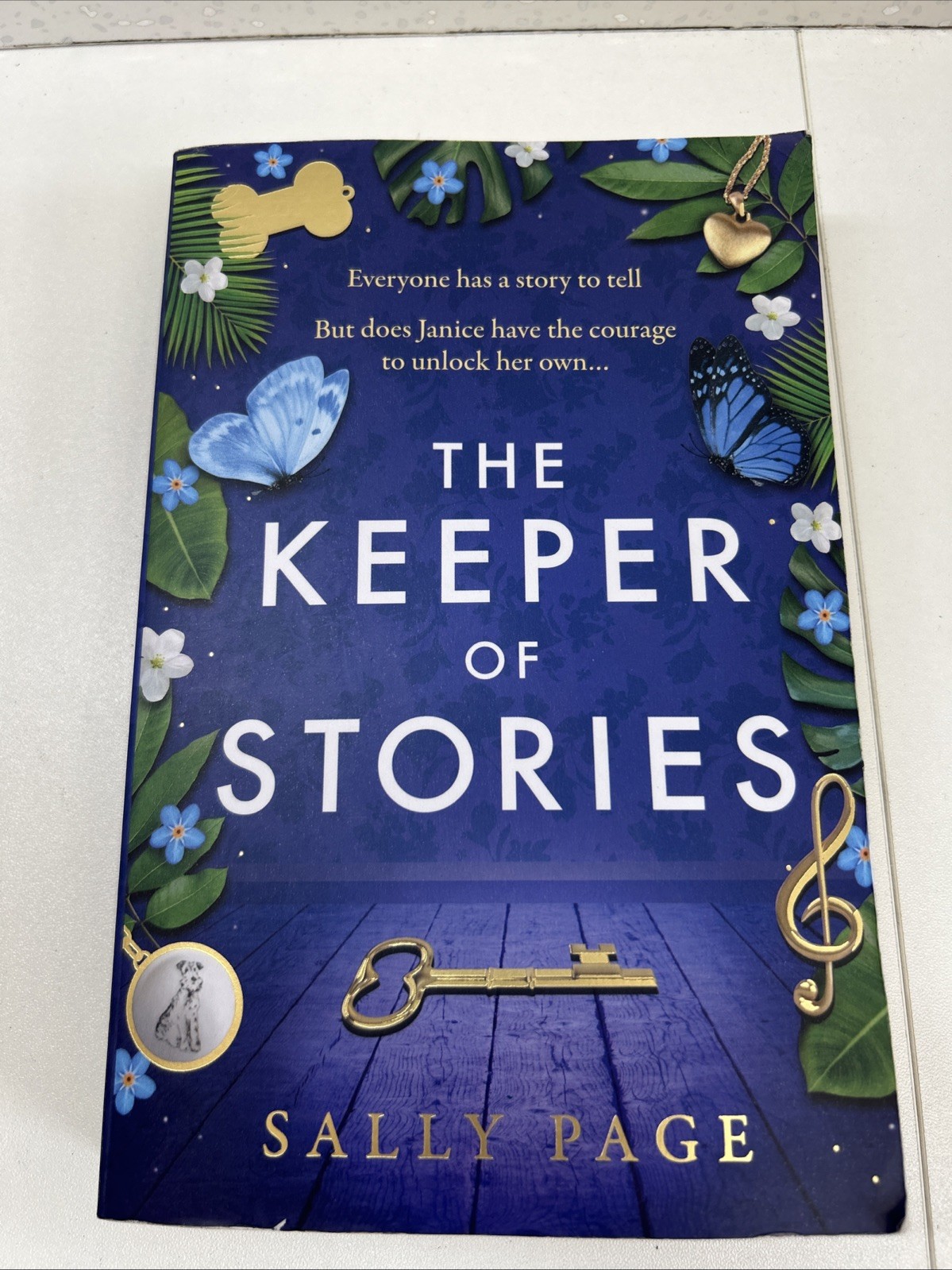The Keeper of Stories by Sally Page (Paperback , 2022) Minor Imperfections -Used