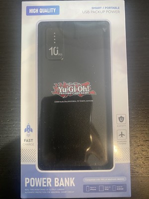 Yu-Gi-Oh 10,000 MaH High Quality Power Bank - New