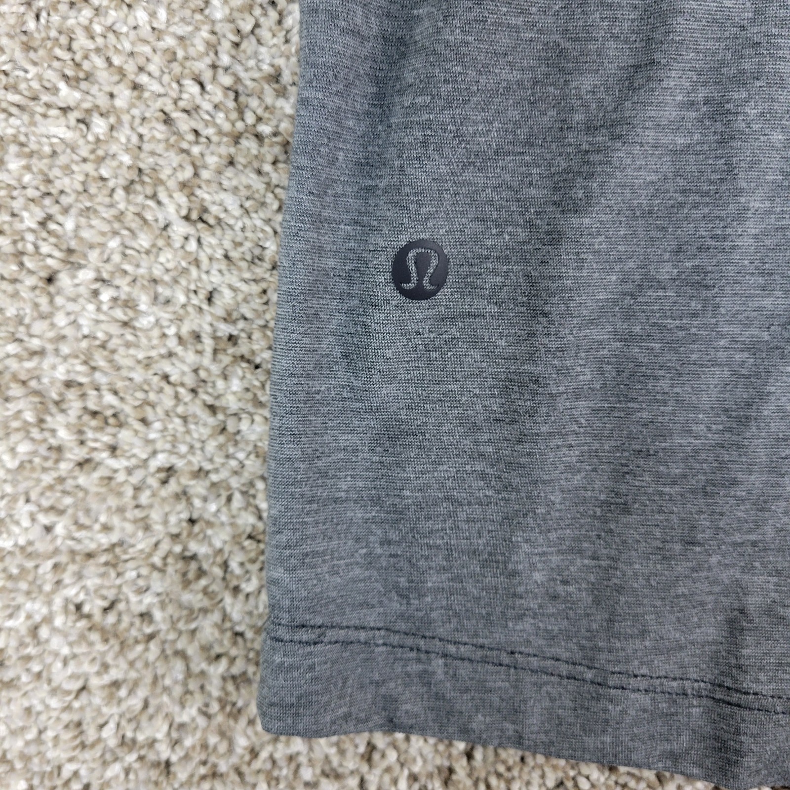 Lululemon Mens Large Solid Gray Performance Stret… - image 4