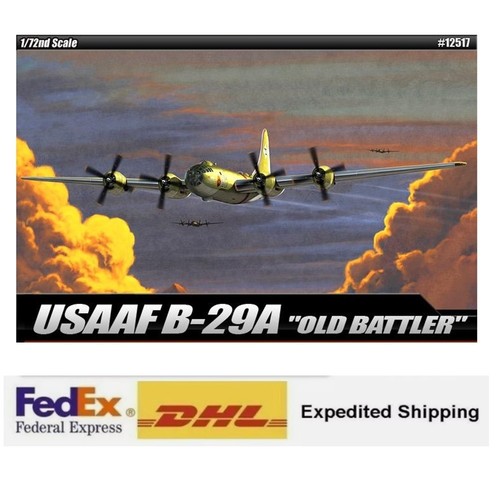 ACADEMY #12517 USAAF B-29 Old battler Aircraft Plastic Model Kit 1/72 + Express - Bild 7 von 7