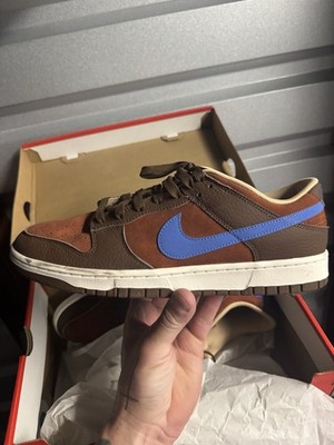 Nike Dunk Low Retro PRM Mars Stone Blue Cacao Wow/Comet Blue Suede DR9704-200