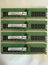 SK Hynix 16GB 2Rx8 PC4-2400T-RE1-11 Server RAM, Lot of 4, Grade A