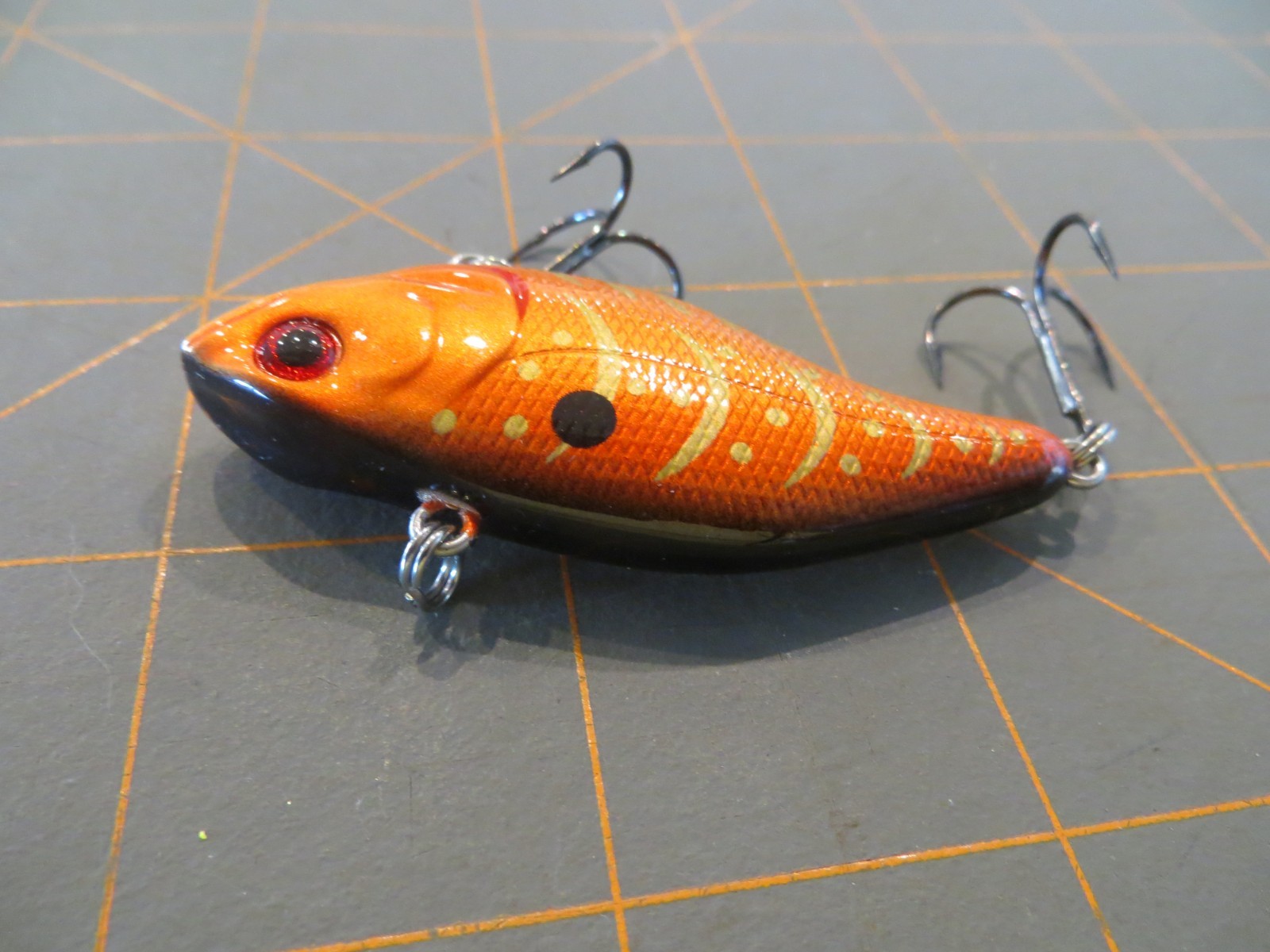 H2O Xpress Lipless Crankbait - Gold Craw - 2 1/4 inch