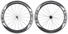 HED Jet 6 Carbon/Alloy Clincher Road Bike Wheelset Shimano 10s 700c Rim Brake QR