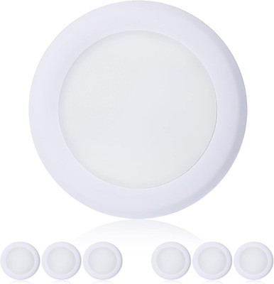 6In Dimmable Flush Mount Ceiling Recessed Light, 15W 4000K Cool White L