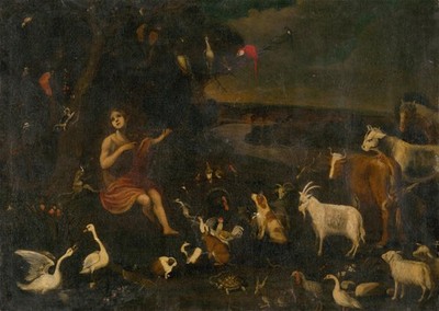 Klassische mythische Szenen-Wandkunst Harmonie der ruhigen Natur Class