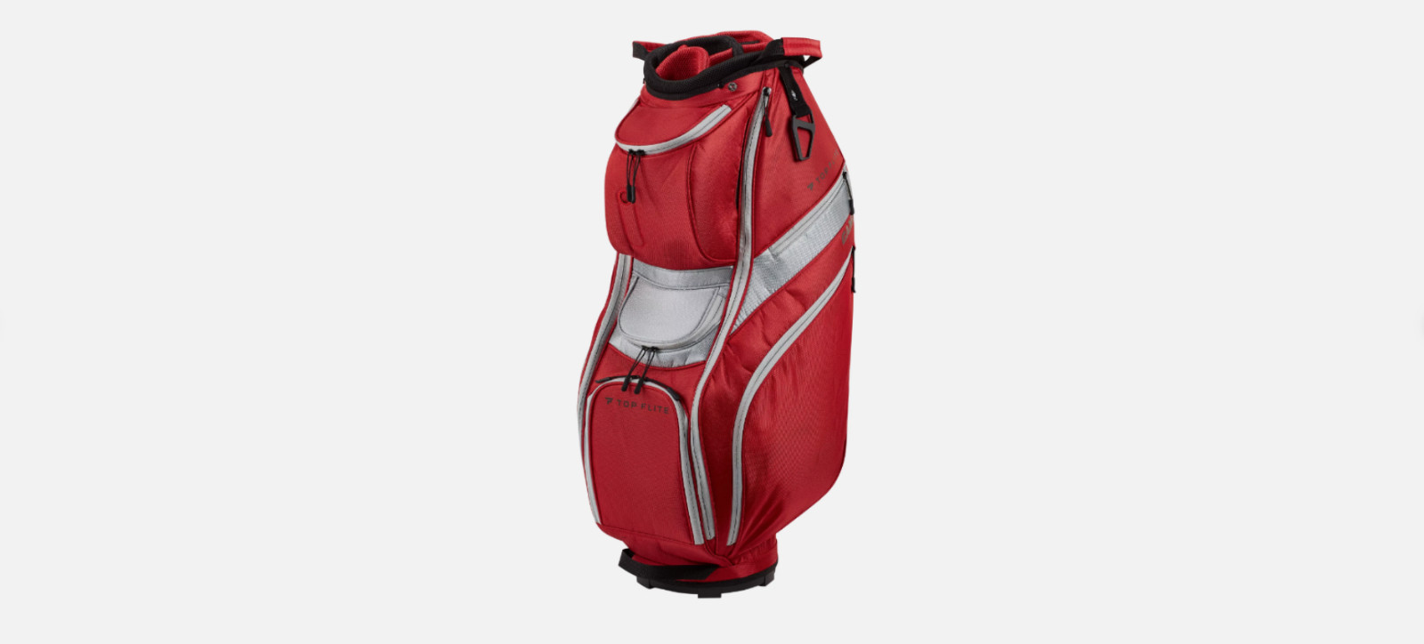 Club Cart Bag - 14-way Padded Divider - Red