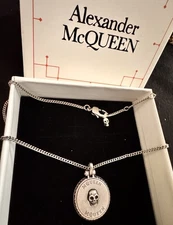 Vintage Of Alexander McQueen Silver Plated Necklace