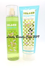 BATH  BODY WORKS / ISLAND MARGARITA / FRAGRANCE MIST  BODY CREAM SET