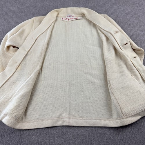 Vintage 50s University Alabama Wool Varsity Letterman Cheer Cardigan Sweater 60s - Picture 5 of 22