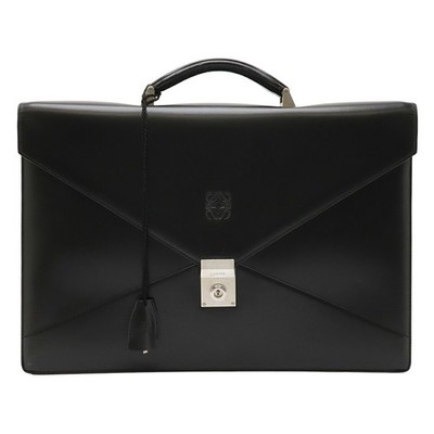Loewe Anagram Diplomatico Leather Briefcase - DUTY FREE