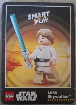 LEGO STAR WARS SMART PLAY TRADING CARD Luke Skywalker