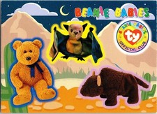 1999 Stickers Series 3 TY Beanie Baby Official Club Trading Card