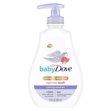 Sensitive Skin Baby Wash 13oz Calming Moisture Hypoallergenic Tear-Free