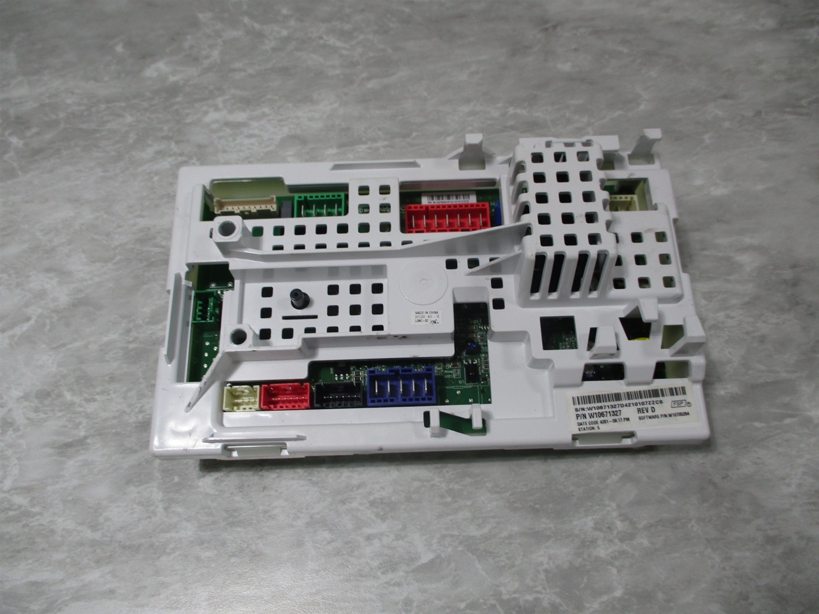 Whirlpool Washer Control Board Part # W10671327