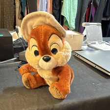 Disneyland Chip 'n Dale Plush Toy Stuffed Animal Doll with Hat Disney Franchise