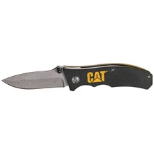 Cat 6 Inch Drop Point Folding Knife - 980003