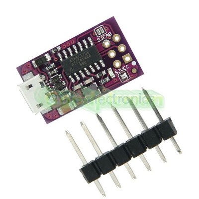 5V Micro USB Tiny AVR ISP ATtiny44 USBTinyISP Programmer For Bootloader *bn