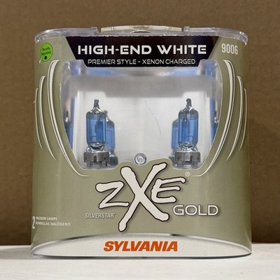 SYLVANIA 9006 SilverStar zXe GOLD High Performance Halogen Headlight 2 Bulbs
