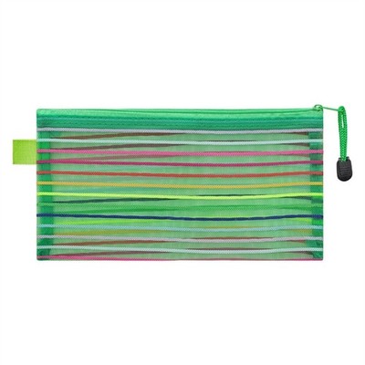 20 Pcs Mesh Pouch Multipurpose Travel Bag Document Bag for Office School