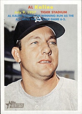 2006 Topps Heritage #FB-AK Al Kaline Flashbacks