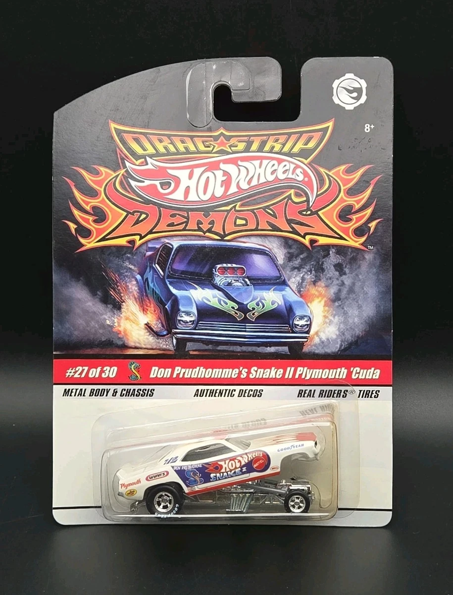 Hot Wheels Drag Strip Demons Plymouth Diecast & Toy 1:64 Scale for