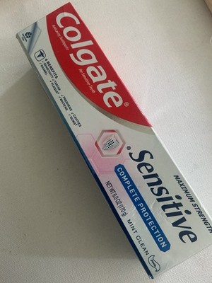 Colgate Sensitive Mint Maximum Strength Toothpaste 8 Benefits 6oz EXP JU/2027