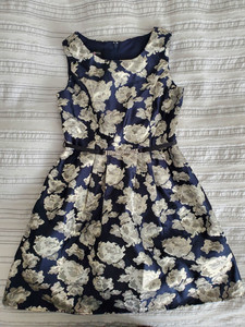 Amy Byer dress sz 10 brocade style Party Dress gorgeous and sophisticated! b2