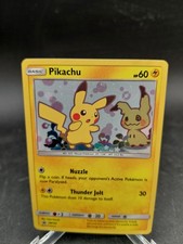 Carta Promo Pokémon Team Up Pikachu Holo 2019 #SM162 Stella Nera